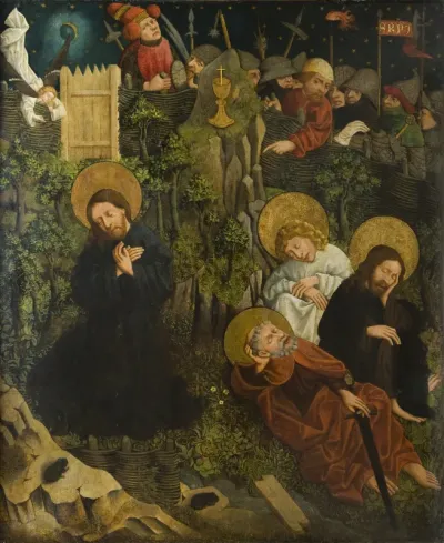 Augustinian Polyptych: Prayer in Gethsemane