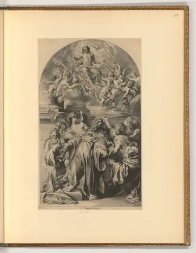 Augustinus von Hippo in Ekstase