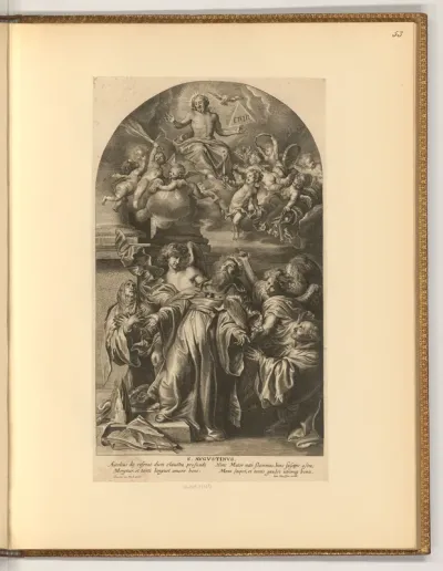 Augustinus von Hippo in Ekstase