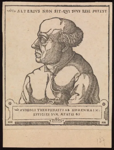 Aureolus Theophrastus Bombastus von Hohenheim [Paracelsus]