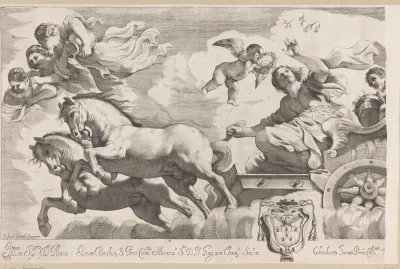 Aurora verjaagt de nacht (linkerdeel)