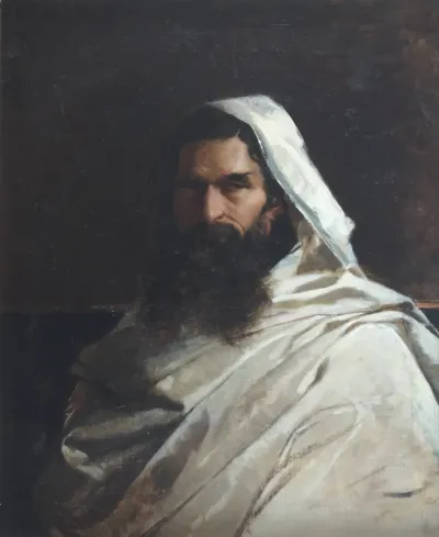 Autoritratto in costume arabo