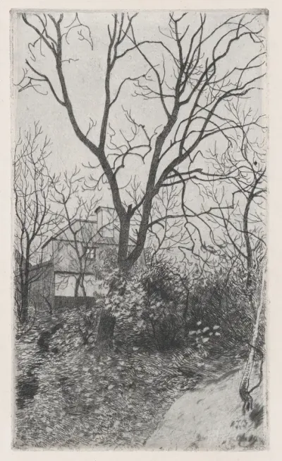 Autumn (Höst), from "The Swedish Fine Art Print Society Portfolio" (Föreningen för Grafisk Konst)