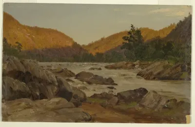 Autumn Landscape in North Carolina