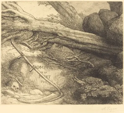 Avalanche: Frontispiece for Triumph of Death
