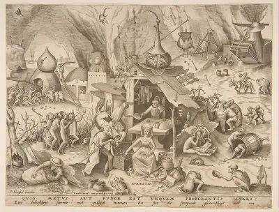Avarice (Avaritia), from the series The Seven Deadly Sins