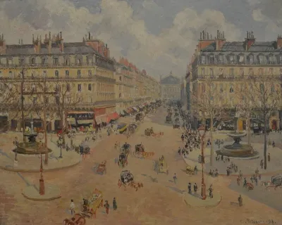 Avenue de l'Opéra: Morning Sunshine