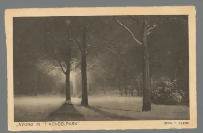 Avond in 't Vondelpark