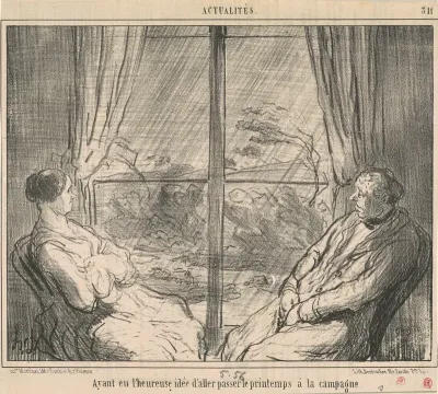 Ayant eu ... l'idée d'aller ...