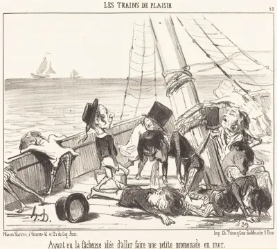 Ayant eu la facheuse idée d'aller... en mer