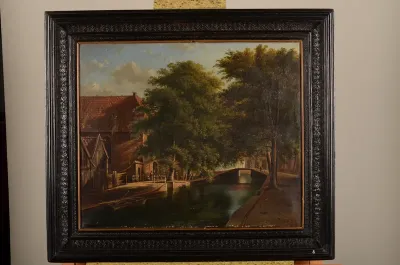 Baangracht met Dominicuskerk