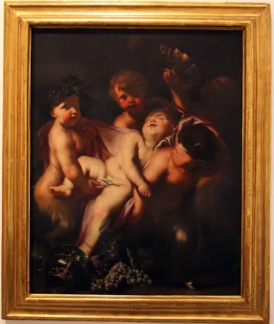 baccanale di putti