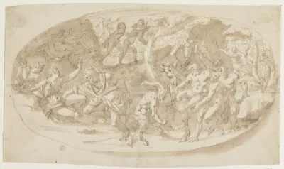 Bacchanal fra Ovids Metamorfoser