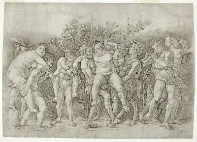 Bacchanal with Silenus