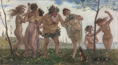 Bacchante procession