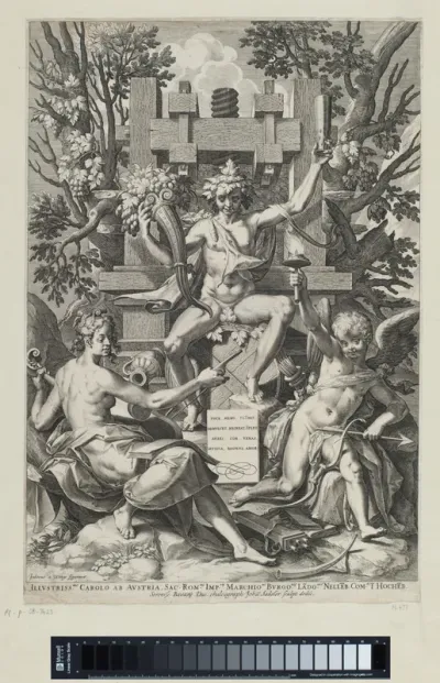 Bacchus, Amor en Musica