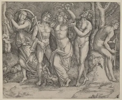Bacchus and His Attendants
