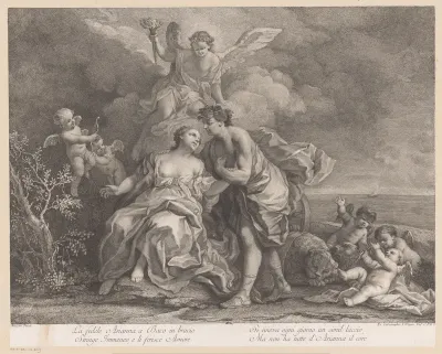 Bacchus en Ariadne op het eiland Naxos