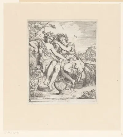 Bacchus en Ceres