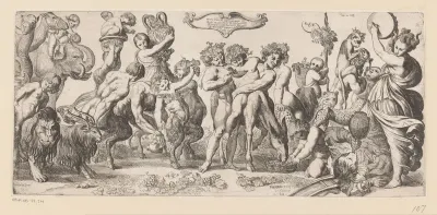 Bacchus en zijn gevolg