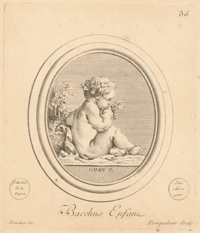 Bacchus enfant