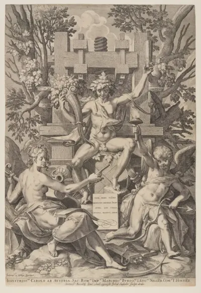 Bacchus Seated on a Barrel