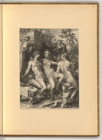 Bacchus, Venus, Ceres und Amor