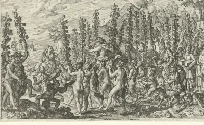 Bacchus vindt Ariadne op Naxos