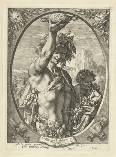 Bacchus with a Drinking Bowl