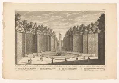 Bacchusfontein in de tuinen van Versailles