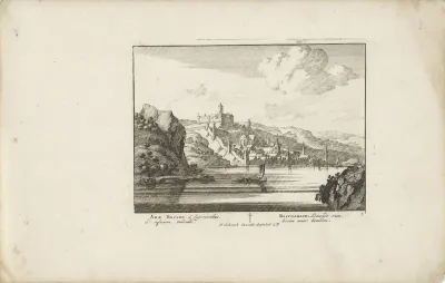 Bacharach aan de Rijn met kasteel Stahleck