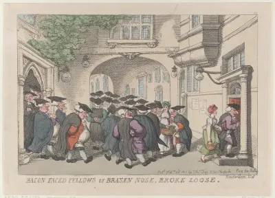 Bacon Faced Fellows of Brazen Nose, Broke Loose