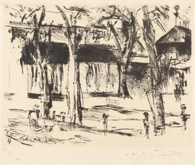 Bahnhof Tiergarten (Court with Trees)