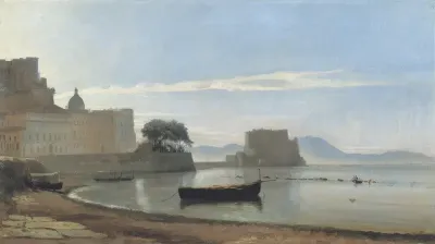 Baie de Naples et Castel dell'Ovo