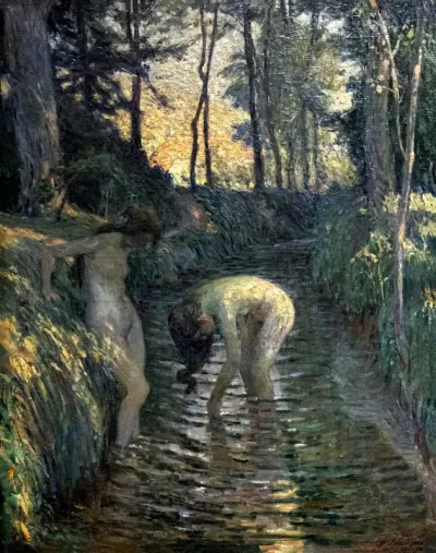 Baigneuses à Pierrefonds