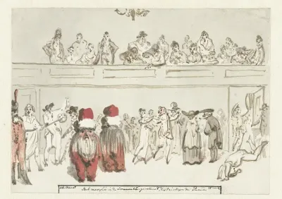 Bal masqué in de Zwanenburgerstraat (dagboek, 26 maart)