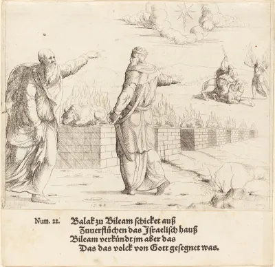 Balak's Sacrifice, and Balaam's Prophecy