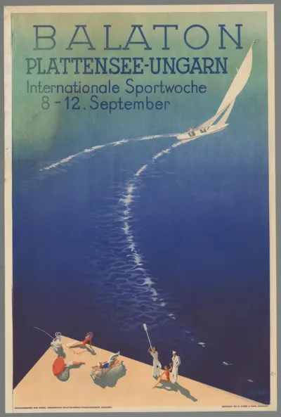 Balaton Plattensee-Ungarn. Internationale Sportwoche 8-12 september.