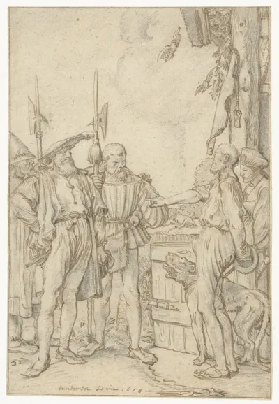 Baljuw tracht de koe te kopen