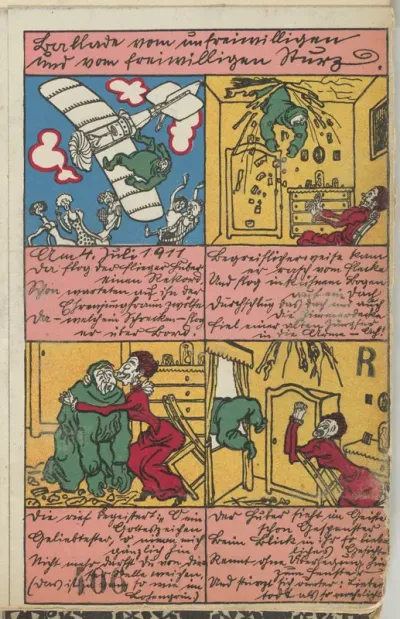 Ballad of the Involuntary and Voluntary Fall (Ballade vom unfreiwilligen und vom freiwilligen Sturz)