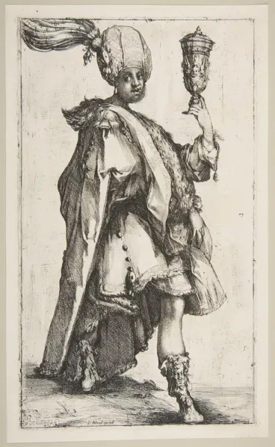 Balthasar, from Three Magi series
