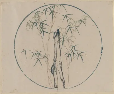 Bamboo and Rock