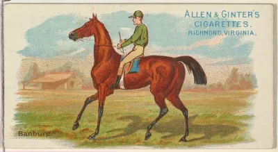 Banburg, from The World's Racers series (N32) for Allen & Ginter Cigarettes