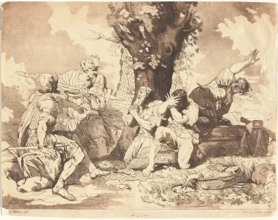 Banditti Robbing Fishermen