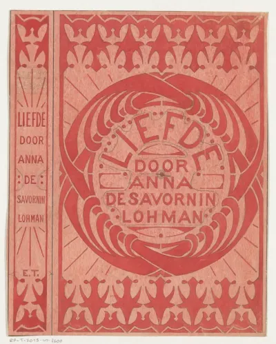 Bandontwerp voor: Anna de Savornin Lohman, Liefde, c. 1905-1907