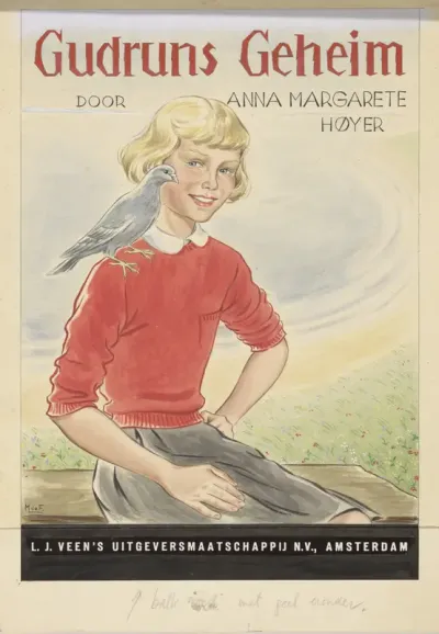 Bandontwerp voor: Anna Margarete Hoyer, Gudruns geheim, 1953