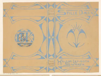 Bandontwerp voor: Hélène Lapidoth-Swarth, Stille dalen, 1898