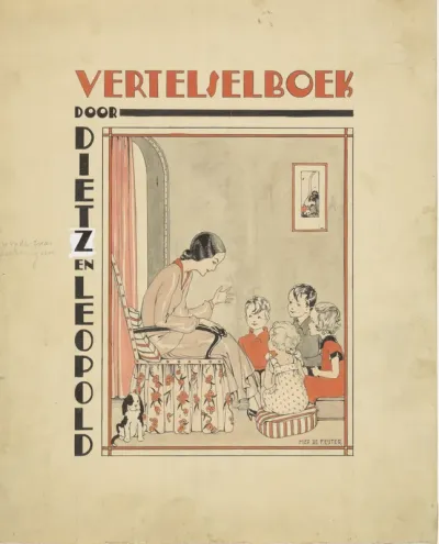 Bandontwerp voor: Henriette Dietz en Katharina Leopold, Vertelselboek, c. 1915-1934