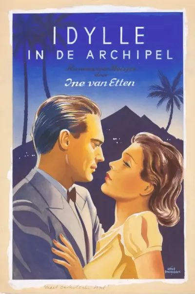 Bandontwerp voor: Ine van Etten, Idylle in de archipel, c. 1940