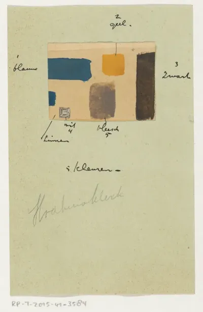 Bandontwerp voor: Johan H. Been, De avonturen van een stadhuisklerk, 1909